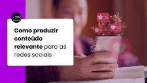 imagem de pessoa segurando celular conectado nas redes sociais
